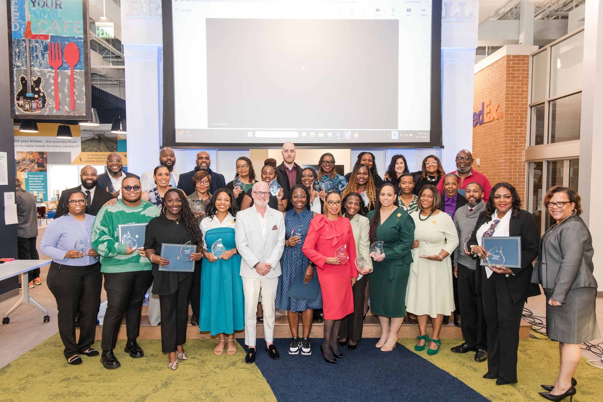 Breakthrough Leadership Foundation team and award recipients