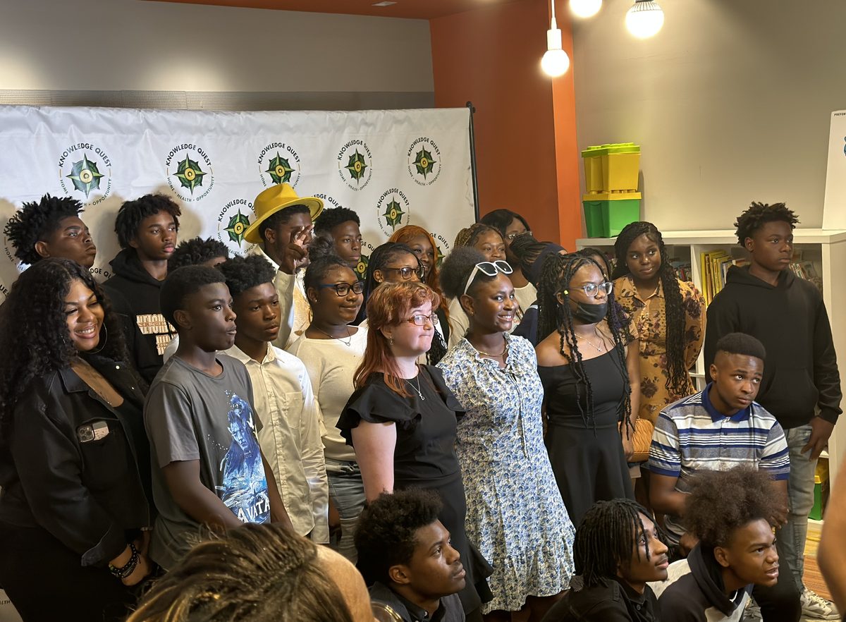 Youth participants in a Breakthrough Leadership Foundation program